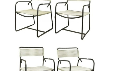 Walter Lamb, lounge chairs model C-1700, set of four