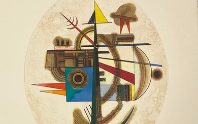 Wassily Kandinsky (1866-1944) - Composition ovale