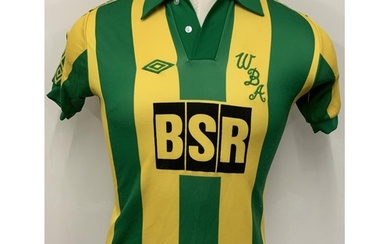 West Brom 1981 - 1982 Match Worn Away Football Shirt: Iconic...