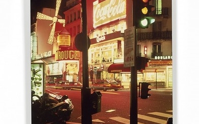 ZEVS (Français - Né en 1977) Electric Shadow / Moulin Rouge - 2000