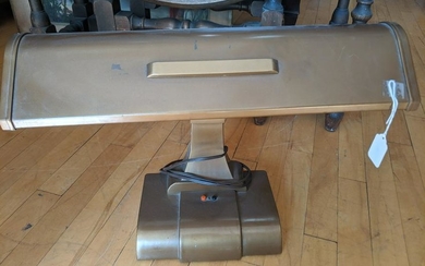 c1940's Industrial Design Metal Desk Work Lamp