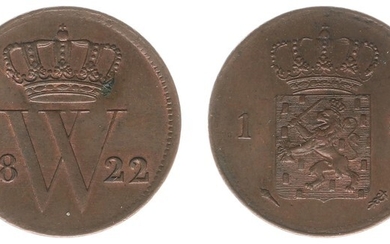 1 Cent 1822 U (Sch. 326) - tiny scratch -...