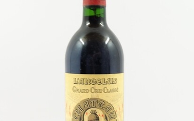 1 bouteille CHÂTEAU ANGELUS 1988 GCC Saint Emilion (étiquette fanée)