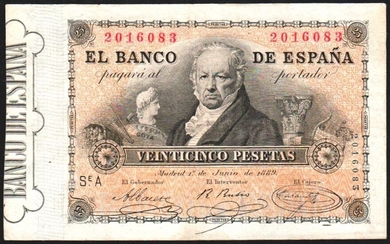 1 de junio de 1889. 25 pesetas. EBC/EBC-. Buen ejemplar