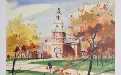 A.N. Wyeth, Independence Hall, Poster