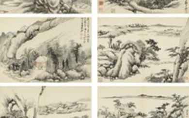 LANDSCAPES, Zhang Liu 1769-1821