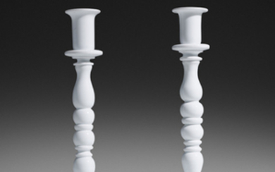 Fulvio Bianconi, Rare candlesticks model 2745, pair