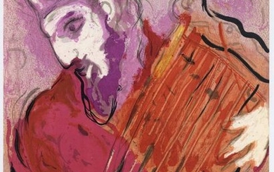 Marc Chagall David and his Harp