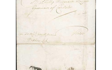 1674 (May 12) Entire letter from Whitehall, signed by the Du...