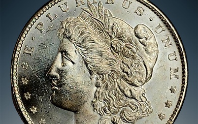 1878 S Morgan Silver Dollar Ungraded Mostly Pristine Almost Uncirculated