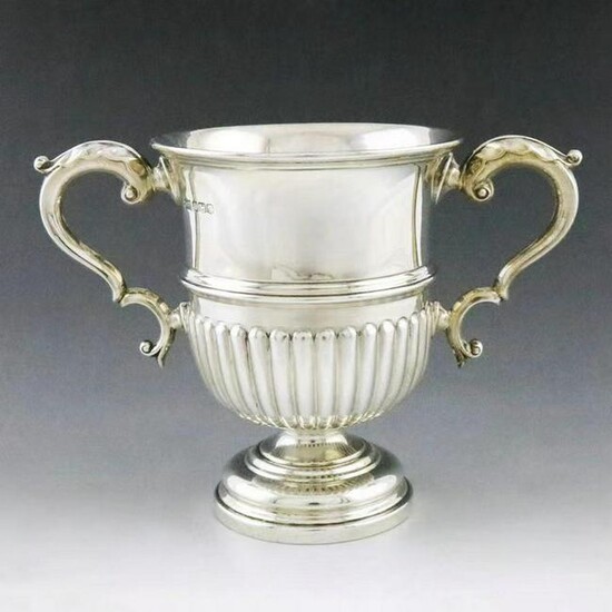 1924 Sheffield sterling silver binaural trophy
