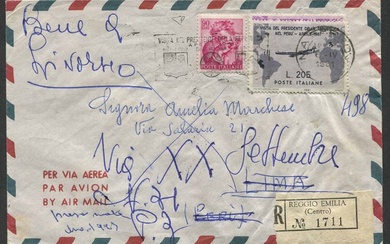 1961, Repubblica Italiana, Viaggio del Presidente Gronchi in Sud America