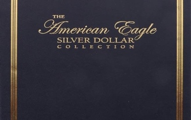 1986-2009 THE AMERICAN EAGLE SILVER DOLLARS - (24)