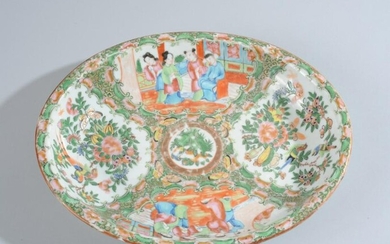 19th C. Chinese Rose Famille Bowl