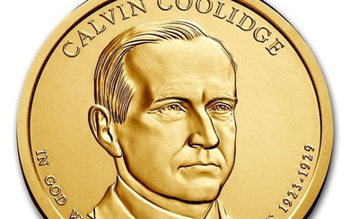 2014-P Calvin Coolidge Presidential Dollar BU