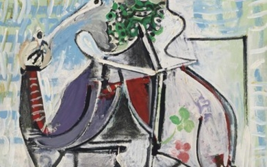 Pablo Picasso (1881-1973), Homme à la pipe