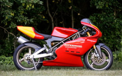 1993 Ducati 550cc Supermono Racing Motorcycle, Frame no. ZDM550R*000016* Engine no. ZDM550W4*000016*