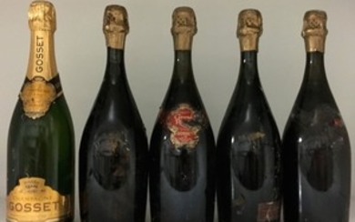 4 bouteilles CHAMPAGNE "Grande Réserve",…