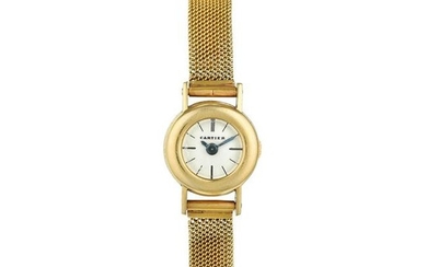 Cartier Retro Ladies Watch in 18K Gold