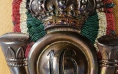 A CAVALRY OFFICER'S COLONIAL HELMET