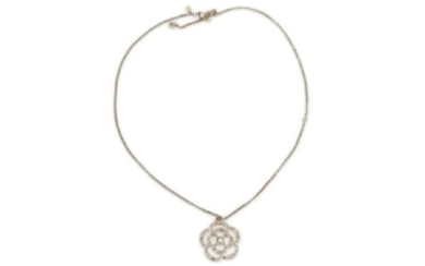 Chanel Camellia Necklace, Autumn 2013, Camellia pendant