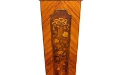 A French Gilt Bronze Mounted Marquetry Pedestal