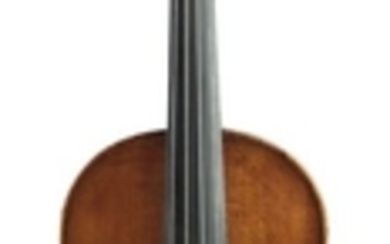 French Violin - C. 1900, branded D. NICOLAS AINE to the interior back, length of one-piece back 361 mm.