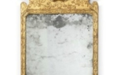 A GEORGE I GILTWOOD AND GESSO MIRROR, CIRCA 1725