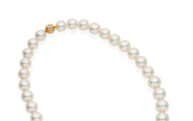 An impressive cultured pearl necklace,, Paspaley