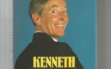 Kenneth Williams signed Back Drops pages from a private diary hardback book. Signed on inside title page. Dedicated. Good......