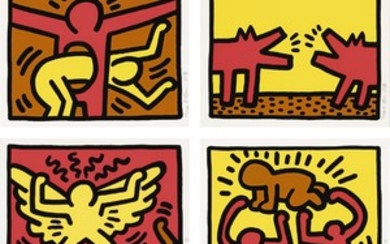 POP SHOP IV (L. PP. 146-47), Keith Haring