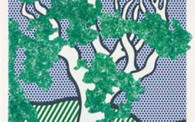 Roy Lichtenstein, Rain Forest, from Columbus: In Search of a New Tomorrow