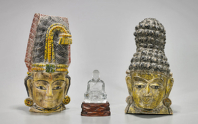 Three Various Buddha-Motif Pieces