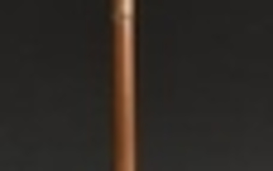A 19th century copper and brass coaching horn, applied