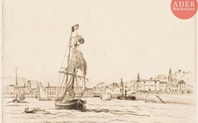 Johan Barthold Jongkind (1819 1891) Entrée du port…