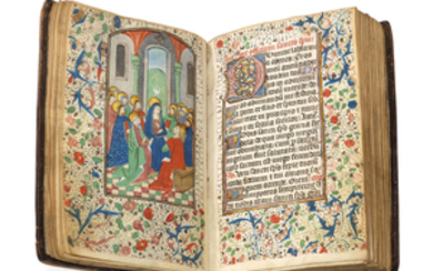 BOOK OF HOURS, use of Rome, in Latin and French, illuminated manuscript on vellum [Flanders, probably Ghent, c.1460]