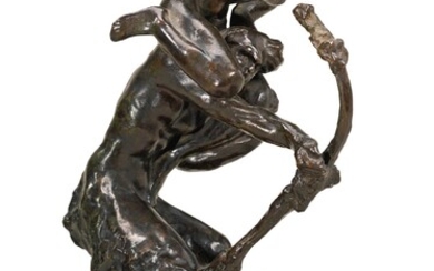 FAUNE À L'ARC, Auguste Rodin