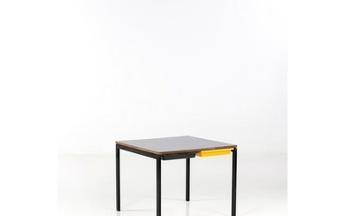 Charlotte Perriand (1903-1999) Table Metal and