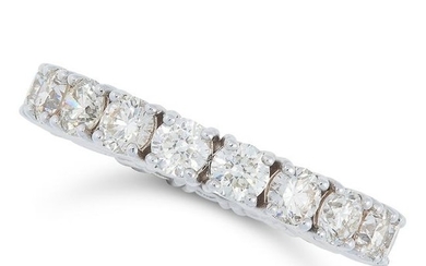 A 2.84 CARAT DIAMOND FULL ETERNITY RING set with a