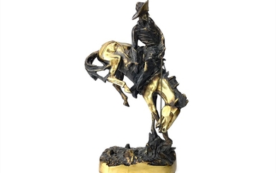 A BRONZE AFTER FREDERIC REMINGTON