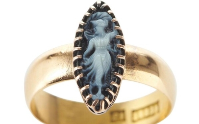 A CAMEO RING BY WENDT