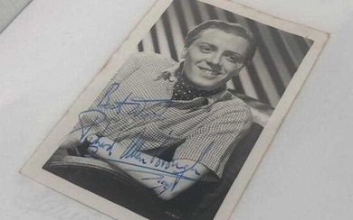 A COLLECTION OF AUTOGRAPHED PHOTOGRAPHS