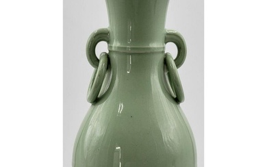 A Fine Chinese Celadon Porcelain Vase