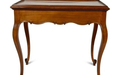 A French Provincial Games Table Height 30 x width 32
