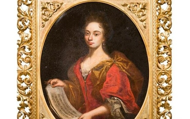 A French portrait of a lady, 18th century
