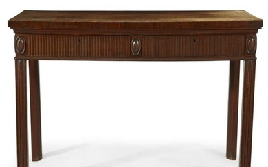 A George III mahogany serving table from Thorncombe