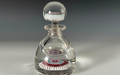 A Millefiori Paperweight Stoppered Bottle