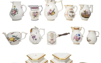 A REFERENCE COLLECTION OF MAINLY EUROPEAN PORCELAINS 18th ce...
