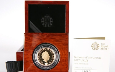 A ROYAL MINT "NATIONS OF THE CROWN" 2017 PROOF ONE