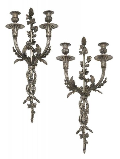A pair of French Louis XVI style...